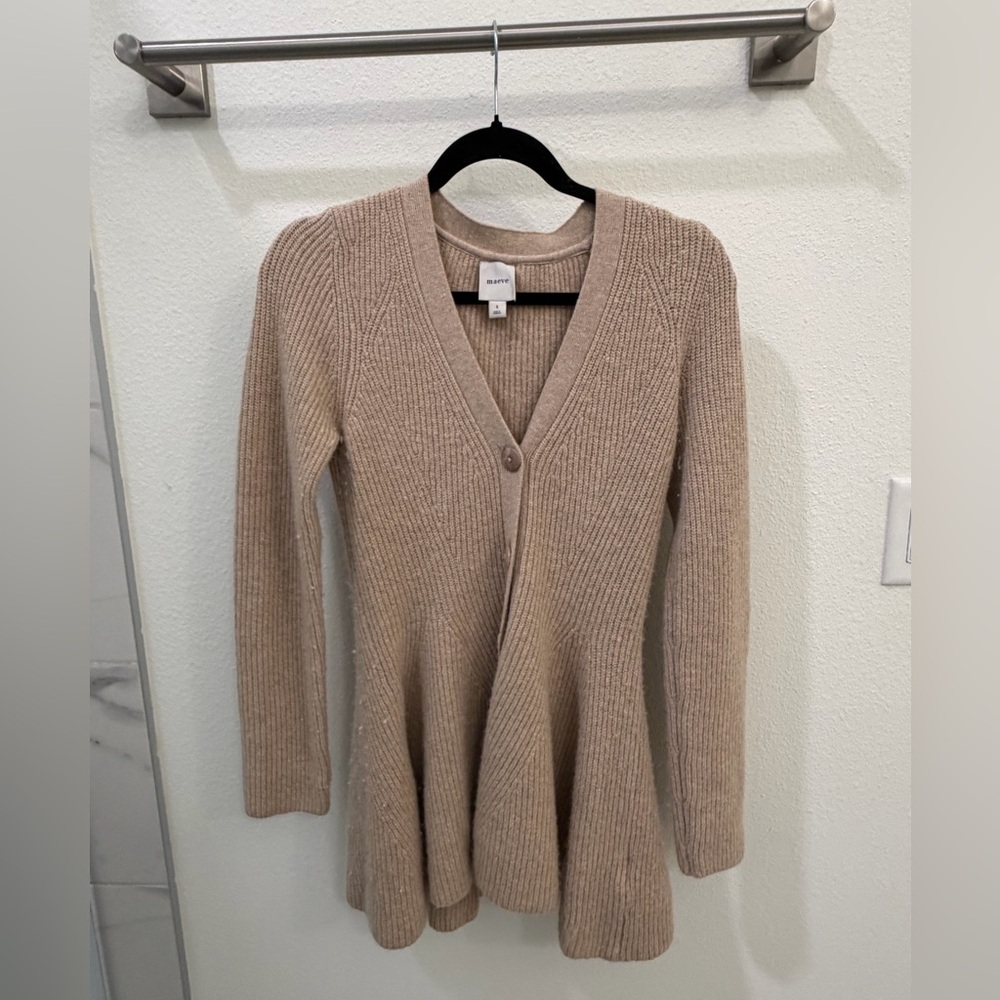 Anthropologie Hourglass Cardigan Sweater Maeve - Picture 5 of 12